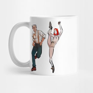 Mismatched Dancers Mug